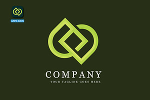 Letter DD Logo, a Templates & Theme by Design House