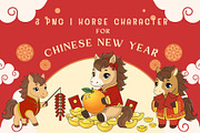 Horse Character for Chinese New Year, an Object Graphic by PKshop (Thumbnail 3 of 3)