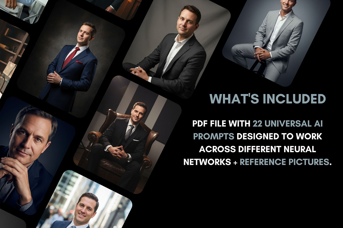22 Business Man Headshot Prompts, a Business Photo by Selenique Studio (Photo 2 of 10)