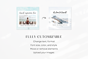 Travel Instagram Post Templates, a Social Media Template by ShopRShop (Thumbnail 5 of 8)