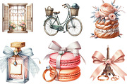Parisian Just Married Clipart, an Illustration by Designking (Thumbnail 3 of 4)