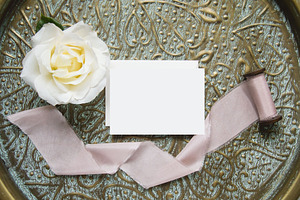 Reverie - RSVP card mockup