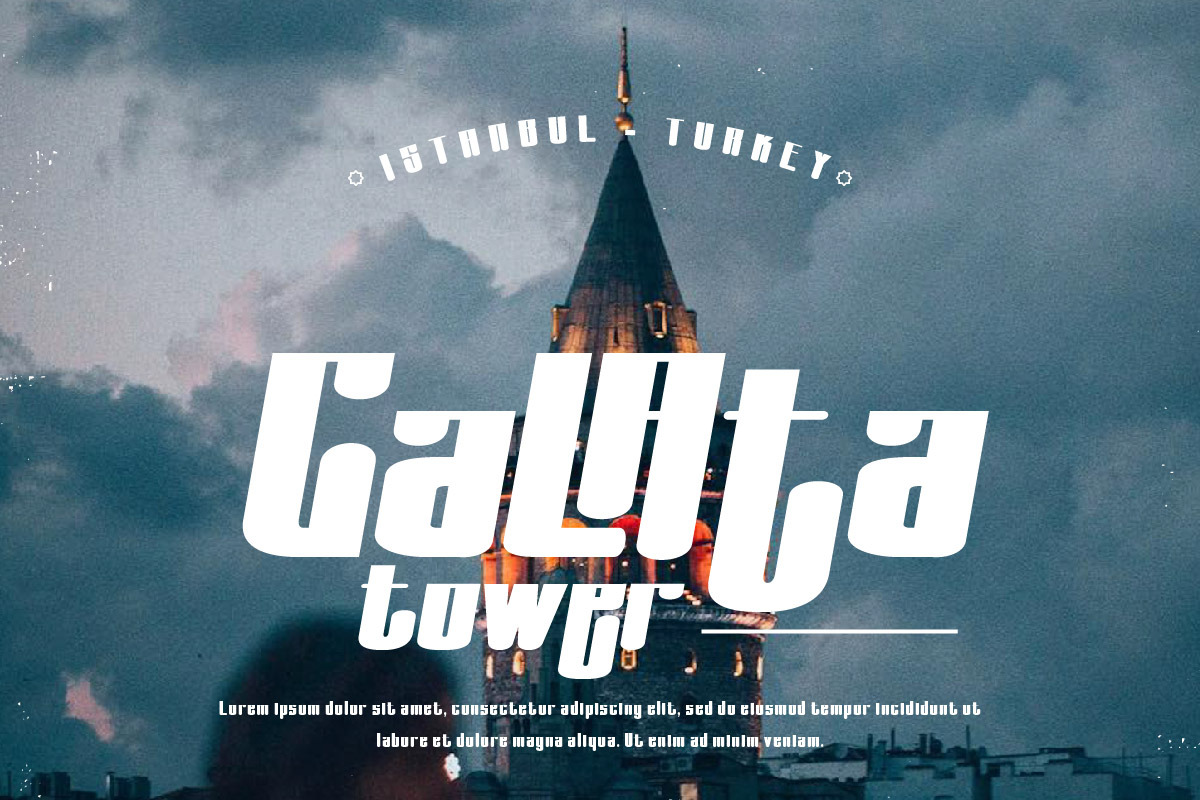 Jalmus - Retro Condensed Font, a Sans Serif Font by trabaskriya (Photo 6 of 8)