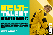 Mourkit - Bold Display Typeface, a Font by RagamKata (Thumbnail 2 of 10)