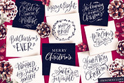 A Handlettered Christmas, a Decorative Illustration by Nicky Laatz (Thumbnail 3 of 18)