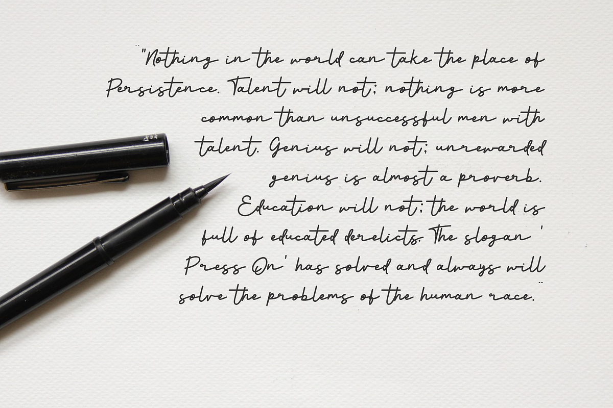 Sinteniku, a Script Font by almazstudio (Photo 3 of 10)