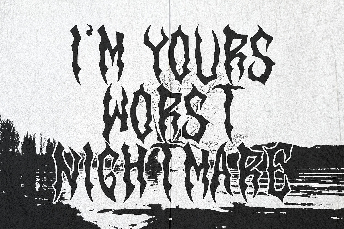 Rucatus Font, a Blackletter Font by Maulana Creative (Photo 6 of 7)