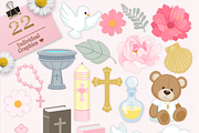 Baptism Design Kit, an Illustration by PixelPaperPrints (Thumbnail 4 of 9)