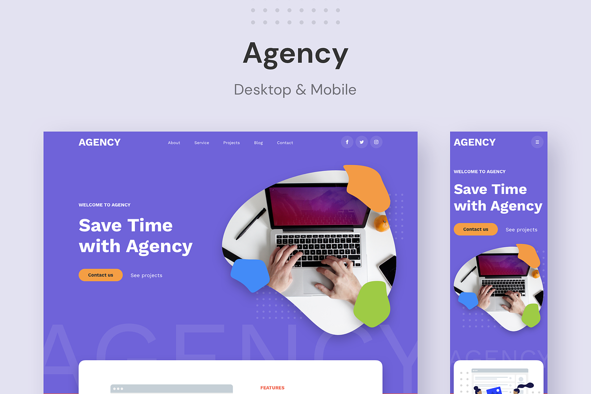 ELEVEN - Responsive Landing Pages, a Landing Page Template by laaqiq (Photo 8 of 18)