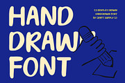 CS Bentley Drawn, a Sans Serif Font by Craft Supply Co. (Thumbnail 2 of 8)
