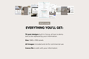 Canva Social Media Graphic Templates, a Social Media Template by Hayley's Digital Hub (Thumbnail 6 of 7)