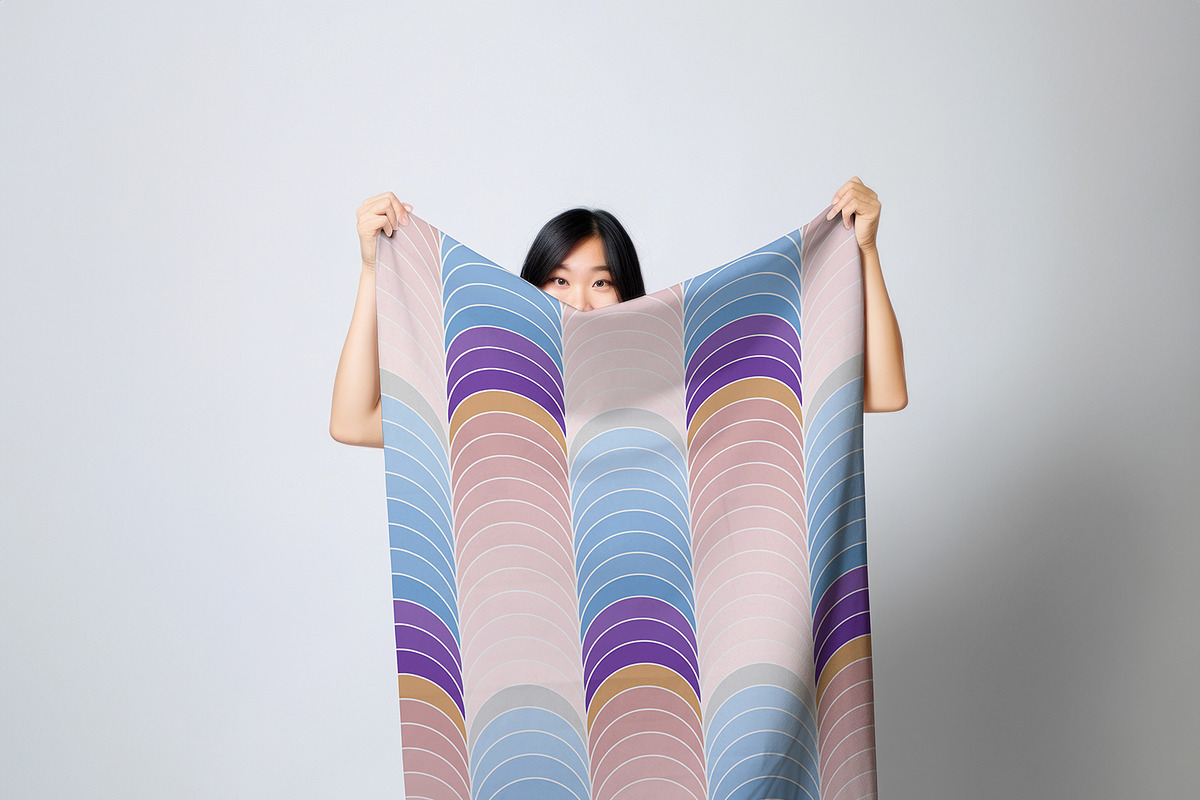 3D Wavy Geometric Pattern, a Pattern Graphic by StudioGemen (Photo 5 of 10)