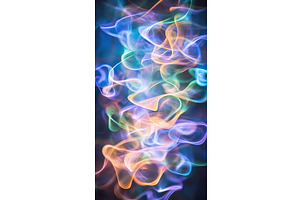 Abstract Light Painting with, a Texture Illustration by Lermont51