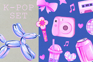 Kpop Aesthetic Clipart