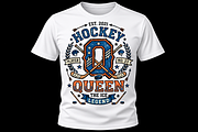 Vintage Hockey Queen Ice Legend, an Object Graphic by Artivon (Thumbnail 1 of 3)