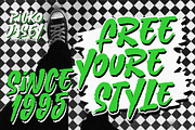 Picko Jasey - Rough Brush Font, a Handwritten Font by HanzelSpace Studio (Thumbnail 3 of 8)
