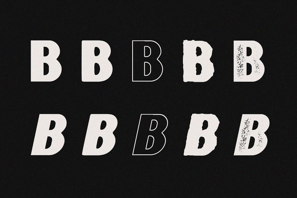 10 Font - Bardon Font Family preview 2