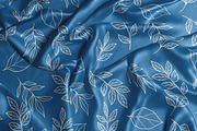 Dark Blue Foliage Seamless Pattern, a Pattern Graphic by Quinn Lane Designs (Thumbnail 2 of 5)
