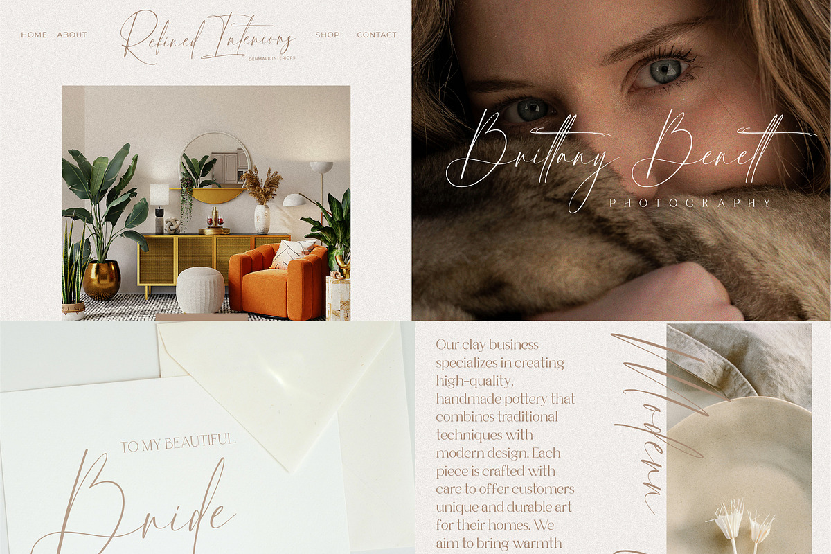 The Modern Script Font Bundle, a Handwritten Font by Prestige Artsy Studio (Photo 8 of 9)