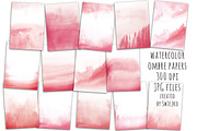 Watercolor ombre background, a Texture Graphic by swiejko (Thumbnail 2 of 2)