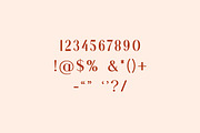 Xander Swordfish Ligature Serif Font, a Serif Font by UICreative (Thumbnail 12 of 13)