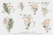 Delicate airy wildflowers clipart, an Illustration by Ksenia Shmakova (Thumbnail 9 of 12)