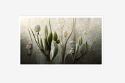 Lyba Collection · Botanical Wall, a Texture Illustration by milatovar (Thumbnail 6 of 13)