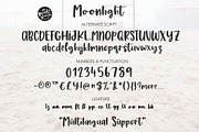 Moonlight | Script Font Duo, a Script Font by Artstudio (Thumbnail 7 of 7)