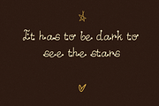 Quirky Star Celestial Font, a Handwritten Font by Ashiya Pixel (Thumbnail 8 of 9)