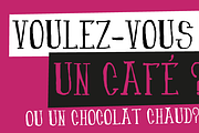 Fanfarone (font), a Handwritten Font by La Boite Graphique (Thumbnail 3 of 4)