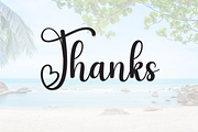 Beautiful Beach | Script Font, a Handwritten Font by Scratchones (Thumbnail 9 of 9)