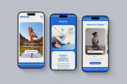 Yoga Studio Figma Landing Page, a Landing Page Template by Supanium Studio (Thumbnail 2 of 5)