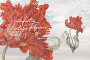 Hortus Vintage Flowers Cliparts, a Decorative Illustration by Lilithcollageart (Thumbnail 4 of 12)