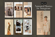 Animated Stories for Instagram, a Social Media Template by Artemis-products (Thumbnail 1 of 4)