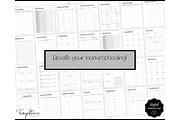 Homeschool Planner Printable - 50 pg, a Templates & Theme by Templatables (Thumbnail 9 of 11)