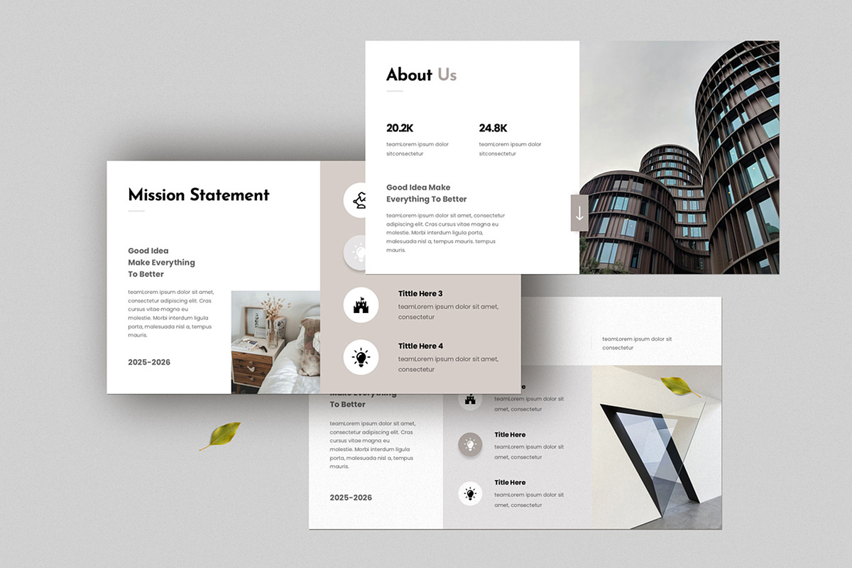 Future Plan Presentation Template, a Presentation Template by Dream-Lab (Photo 3 of 7)