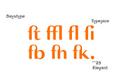 Graftsy Typeface, a Sans Serif Font by Saystype (Thumbnail 8 of 9)