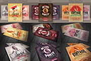 SALE: 6Retro Flyer Templates 50% Off, a Flyer Template by Cruzine (Thumbnail 2 of 3)