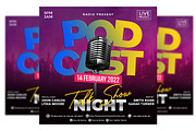 Talk Show Podcast Flyer, a Flyer Template by imadeDesign (Thumbnail 3 of 3)