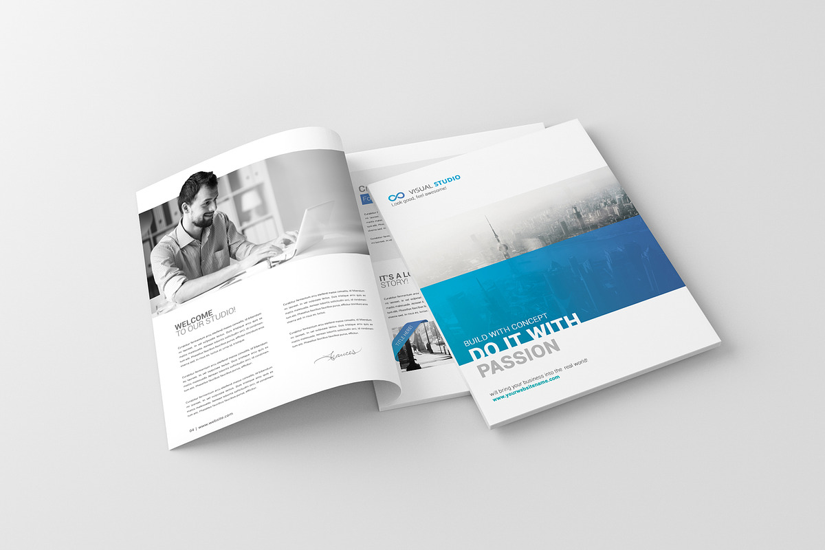 US Letter Magazine / Brochure Mockup, a Mockup by Toasin Studio (Photo 2 of 8)
