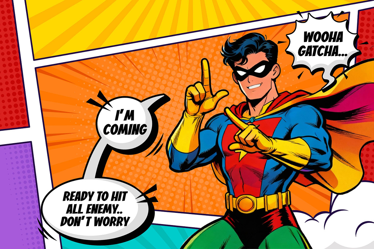 Wumbly - Comic Cartoon Font, a Font by Gumrega Studio (Photo 2 of 7)