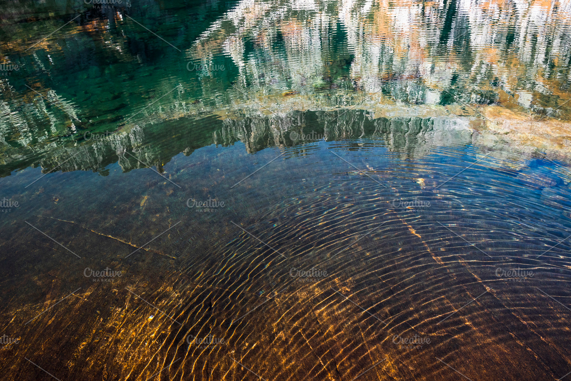 Water lake on mountain rock, a Background Photo by Simmi Simons
