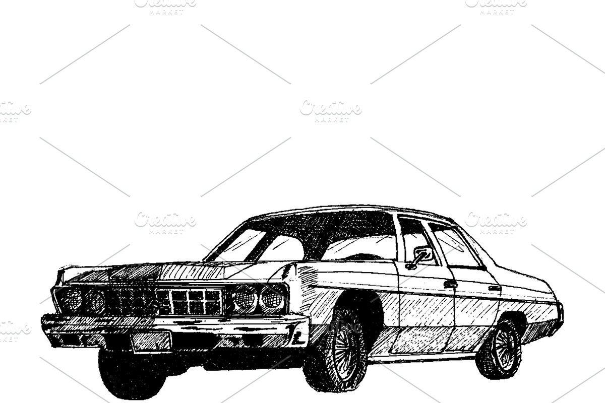 American Muscle Motors Drawings, a Sport Illustration by Doggy Days (Photo 2 of 8)