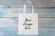 6 White tote bag mockup bundle., a Print Template by MockupMarket (Thumbnail 7 of 7)