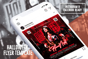 Halloween Party Flyer, a Flyer Template by MithilaCreation (Thumbnail 4 of 6)