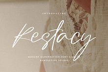 Restacy Modern Handwritten Font
