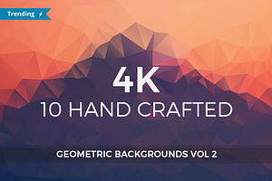 4K Geometric Backgrounds vol 2