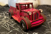 Small Vintage Truck - Laser Cut File, an Object Graphic by VectorPainter (Thumbnail 3 of 21)