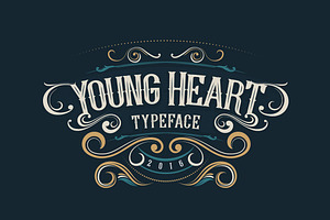 Young Heart Typeface