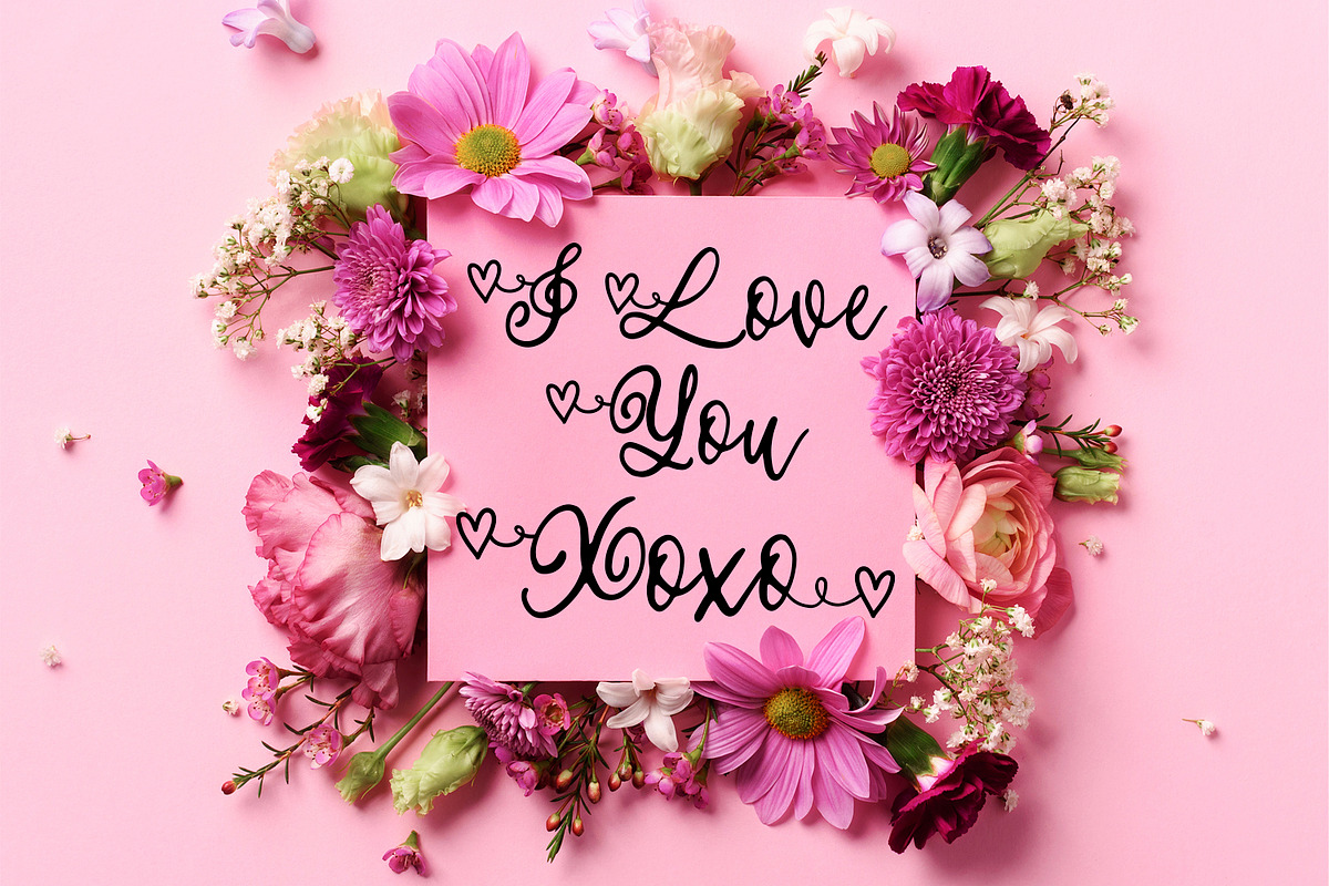 Your Valentine, a Script Font by Freeling Design House (Photo 4 of 7)